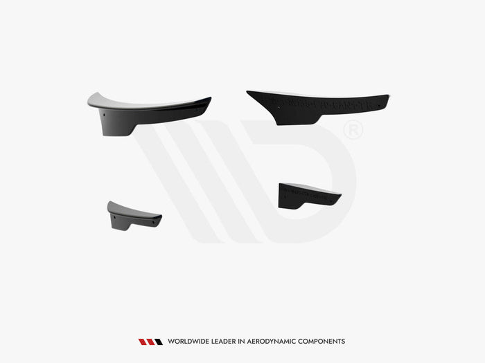 Maxton Design - Front Bumper Wings (Canards) BMW 1 M-Pack F70