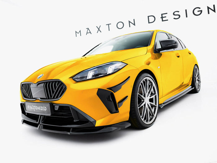 Maxton Design - Front Bumper Wings (Canards) BMW 1 M-Pack F70