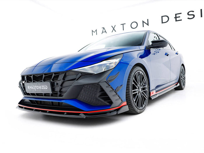 Maxton Design - Front Bumper Wings (Canards) Hyundai Elantra N Mk7