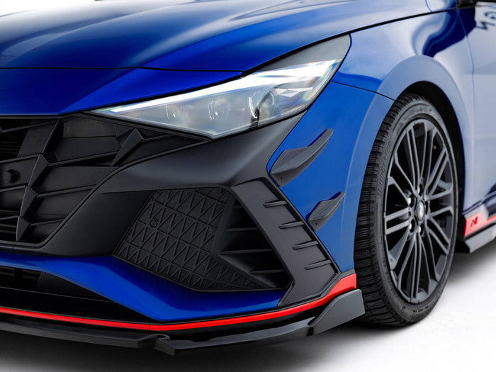 Maxton Design - Front Bumper Wings (Canards) Hyundai Elantra N Mk7