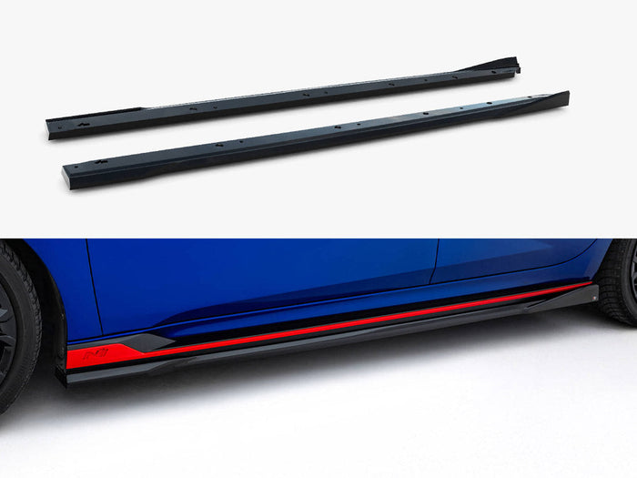 Maxton Design - Side Skirts Diffusers Hyundai Elantra N Mk7