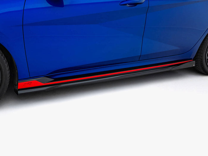 Maxton Design - Side Skirts Diffusers Hyundai Elantra N Mk7