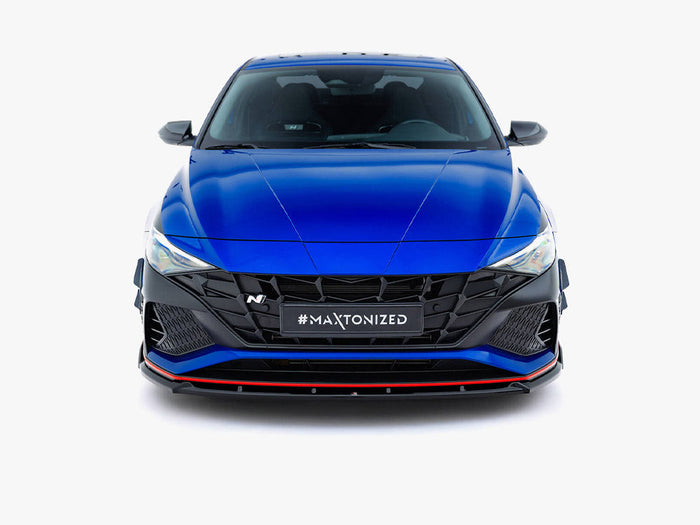 Maxton Design - Front Splitter V.2 Hyundai Elantra N Mk7