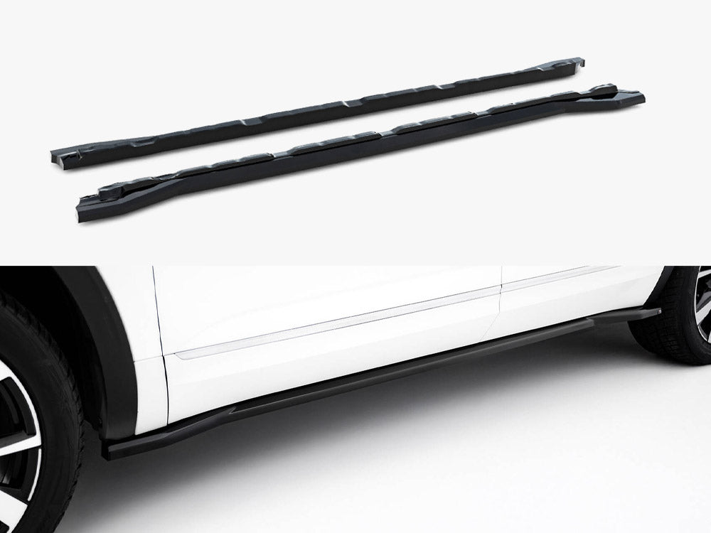 Maxton Design - Side Skirts Diffusers Volkswagen Atlas R-Line Mk1 Face ...