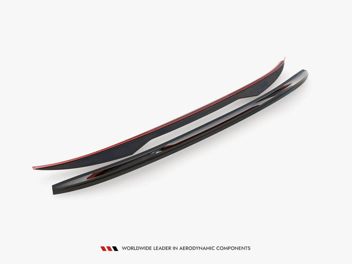 Maxton Design - Bottom Spoiler CAP 3D BMW X4 M F98 Facelift