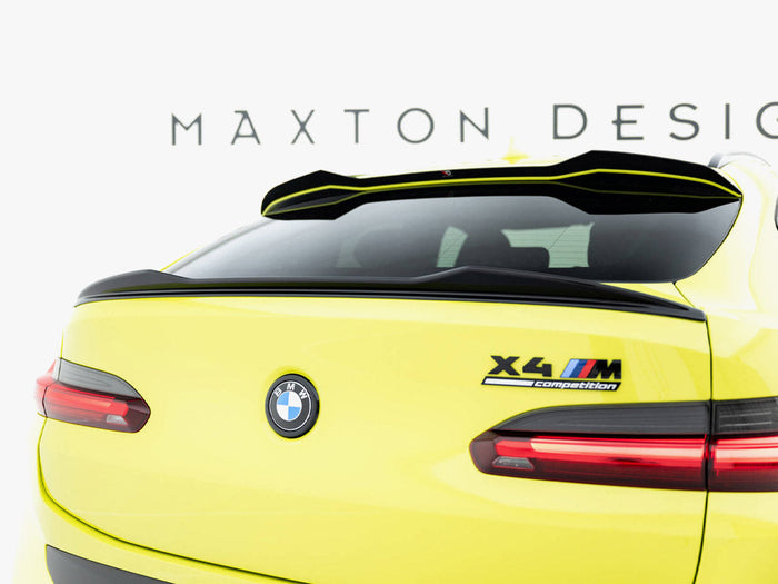Maxton Design - Bottom Spoiler CAP 3D BMW X4 M F98 Facelift