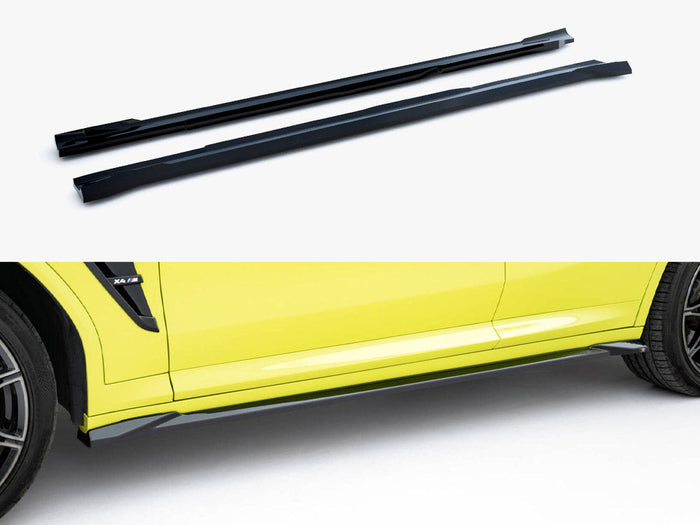 Maxton Design - Side Skirts Diffusers BMW X4M F98 Facelift