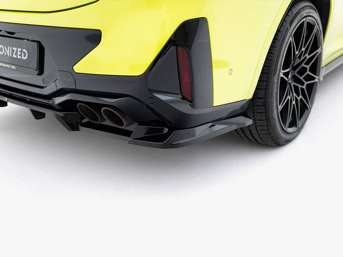 BMW X4M F98 Facelift Rear Splitter (Vertical Bars) - Maxton Design