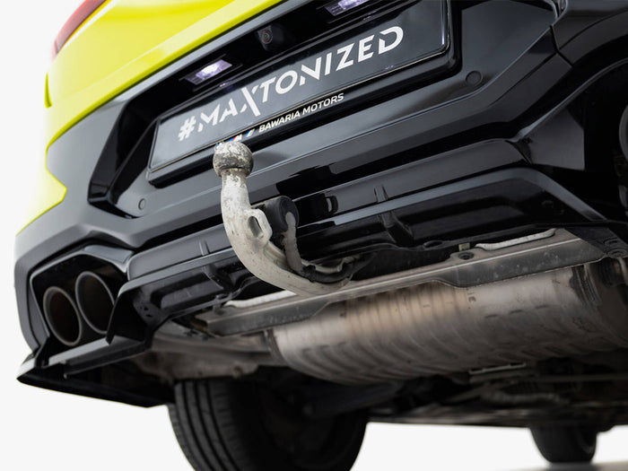 BMW X4M F98 Facelift Rear Splitter (Vertical Bars) - Maxton Design