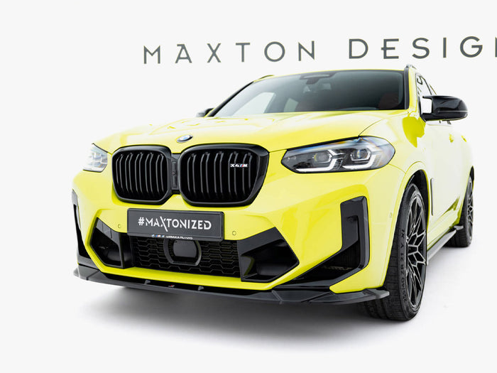 BMW X4M F98 Facelift Front Splitter - Maxton Design