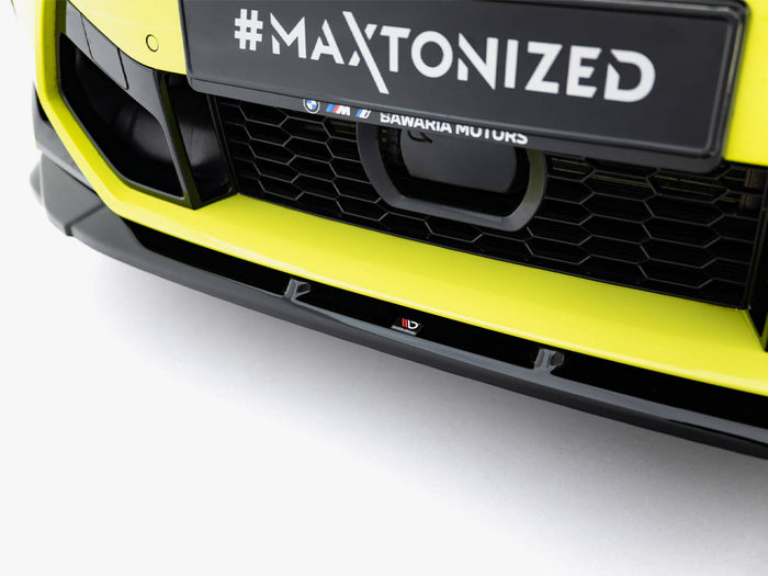 BMW X4M F98 Facelift Front Splitter - Maxton Design