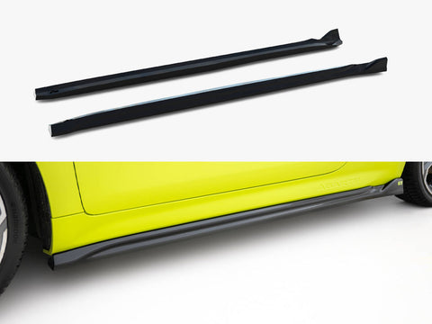 Side Skirts Diffusers Abarth 500e - Maxton Design