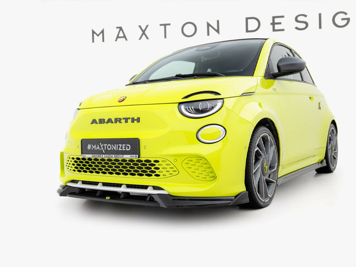 Front Splitter Abarth 500e - Maxton Design