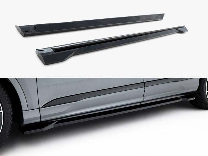 Audi Q7 S-Line Mk2 Facelift 2 Side Skirts Diffusers - Maxton Design