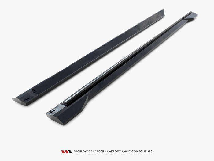 Audi Q7 S-Line Mk2 Facelift 2 Side Skirts Diffusers - Maxton Design