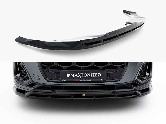 Audi Q7 S-Line Mk2 Facelift 2 Front Splitter - Maxton Design