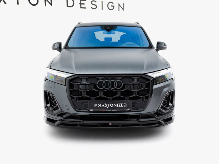 Audi Q7 S-Line Mk2 Facelift 2 Front Splitter - Maxton Design