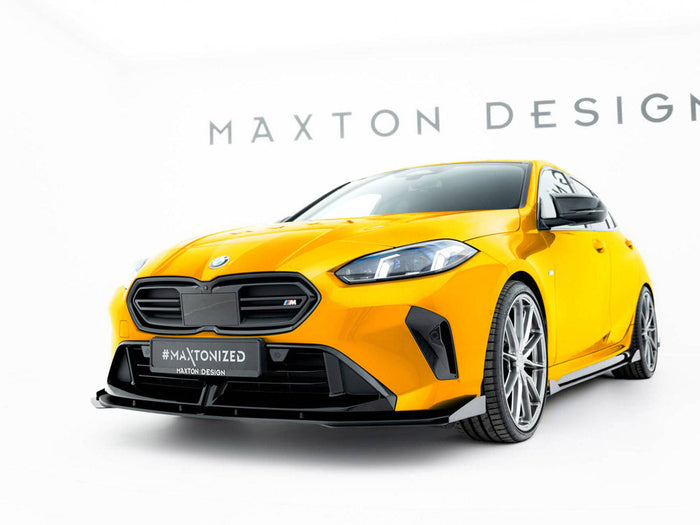 Maxton Design - Street PRO Front Splitter + Flaps BMW 1 M-Pack F70