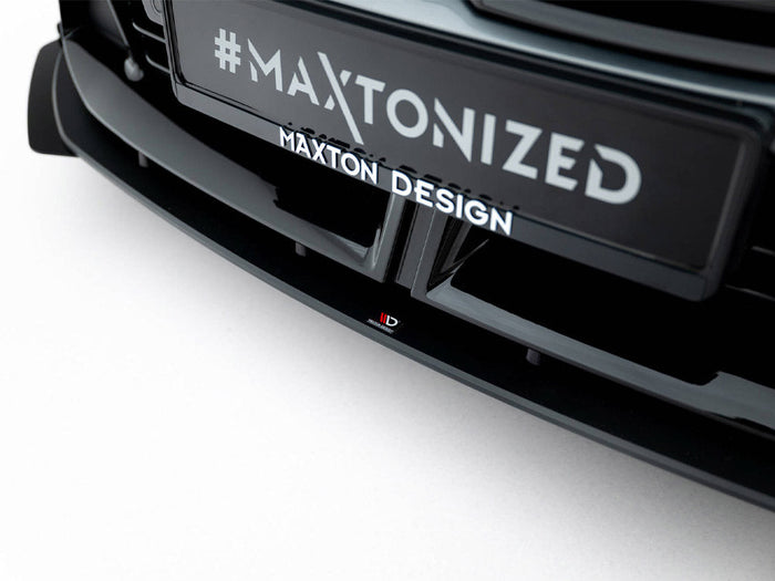 Maxton Design - Street PRO Front Splitter + Flaps BMW M135i F70