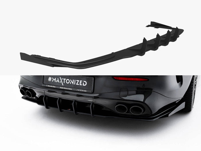 Maxton Design - Street PRO Rear Diffuser + Flaps Mercedes-AMG CLE 53 C236