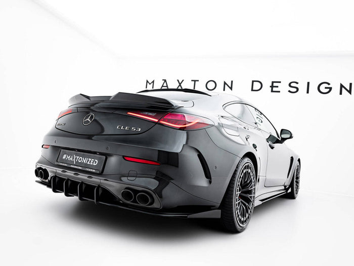 Maxton Design - Street PRO Rear Diffuser + Flaps Mercedes-AMG CLE 53 C236