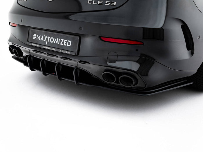 Maxton Design - Street PRO Rear Diffuser Mercedes-AMG CLE 53 C236