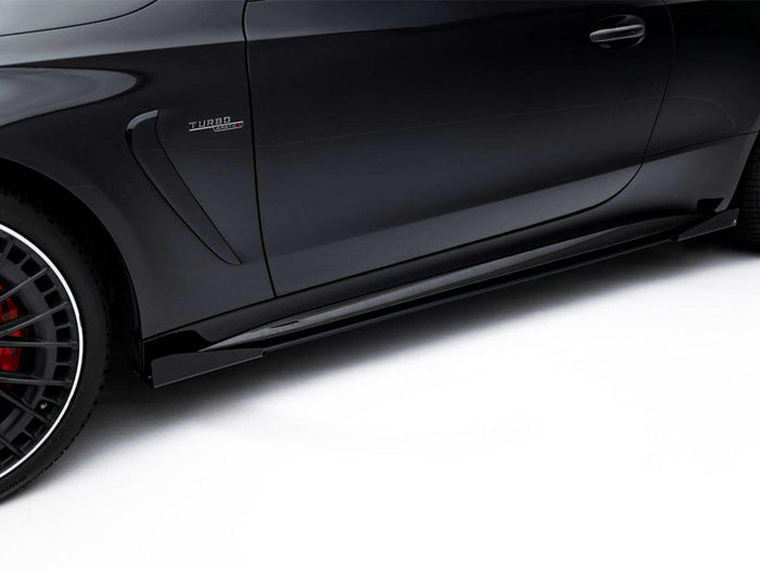Maxton Design - Street PRO Side Skirts Diffusers + Flaps Mercedes-AMG CLE 53 C236