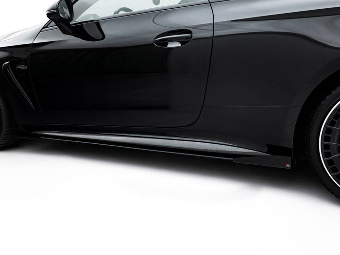 Maxton Design - Street PRO Side Skirts Diffusers + Flaps Mercedes-AMG CLE 53 C236