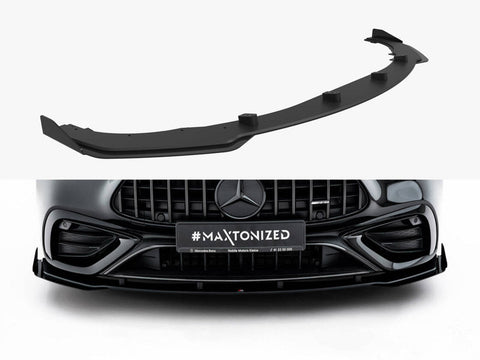Maxton Design - Street PRO Front Splitter + Flaps Mercedes-AMG CLE 53 C236