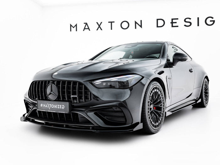 Maxton Design - Street PRO Front Splitter + Flaps Mercedes-AMG CLE 53 C236