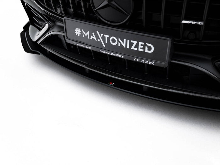 Maxton Design - Street PRO Front Splitter + Flaps Mercedes-AMG CLE 53 C236