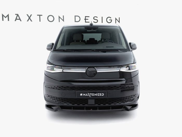 Maxton Design - Front Splitter Volkswagen Multivan Long T7