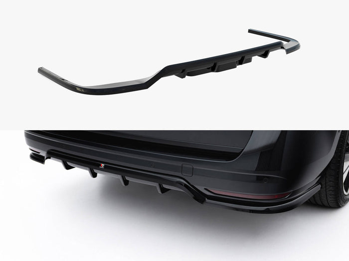 Volkswagen Multivan Long T7 Rear Splitter (Vertical Bars) - Maxton Design