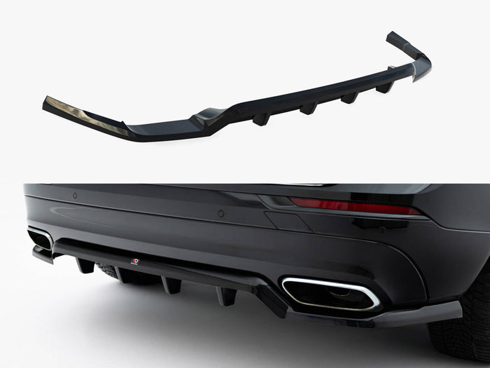 Volvo XC60 Mk2 Rear Splitter (Vertical Bars) - Maxton Design