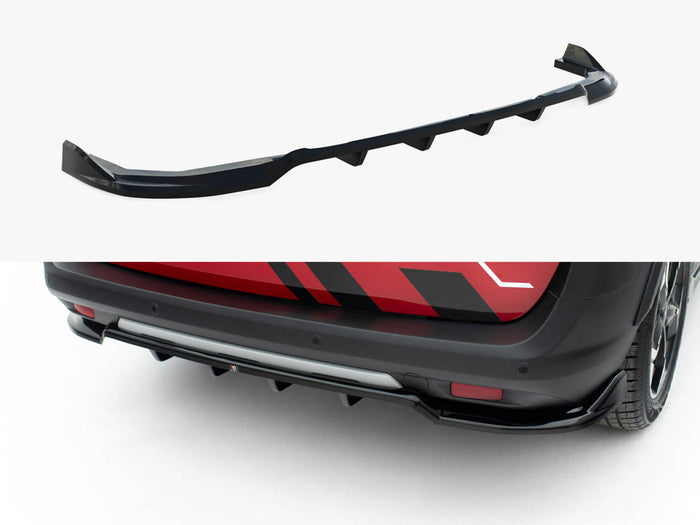 Ford Tourneo Courier Mk2 Rear Splitter (Vertical Bars) - Maxton Design