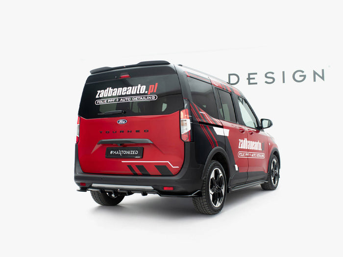 Ford Tourneo Courier Mk2 Rear Splitter (Vertical Bars) - Maxton Design