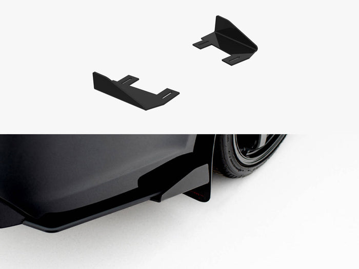 Subaru Impreza WRX STI Mk3 Facelift Rear Side Flaps - Maxton Design