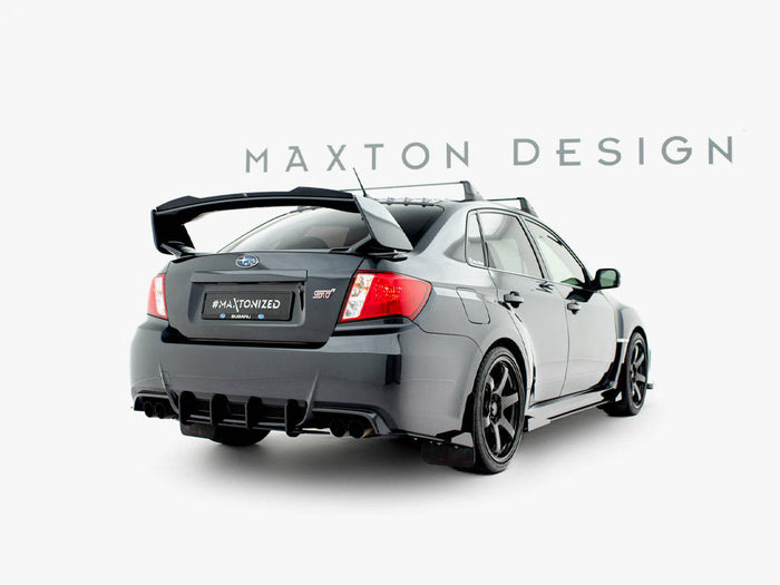 Maxton Design - Street PRO Rear Diffuser Subaru Impreza WRX STI Mk3 Facelift