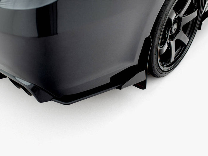 Maxton Design - Street PRO Rear Side Splitters + Flaps Subaru Impreza WRX STI Mk3 Facelift
