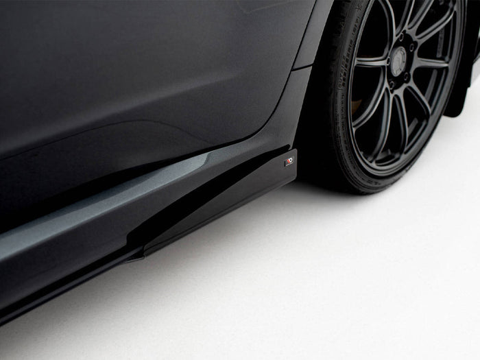 Maxton Design - Street PRO Side Skirts Diffusers + Flaps Subaru Impreza WRX STI Mk3 Facelift