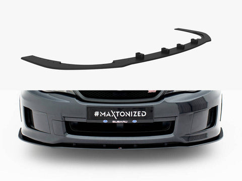 Maxton Design - Street PRO Front Splitter Subaru Impreza WRX STI Mk3 Facelift
