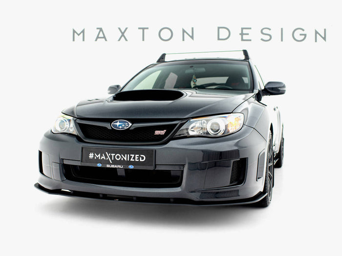Maxton Design - Street PRO Front Splitter Subaru Impreza WRX STI Mk3 Facelift