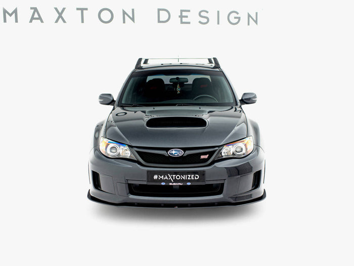 Maxton Design - Street PRO Front Splitter Subaru Impreza WRX STI Mk3 Facelift