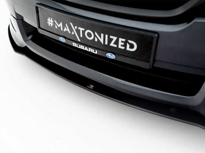 Maxton Design - Street PRO Front Splitter Subaru Impreza WRX STI Mk3 Facelift