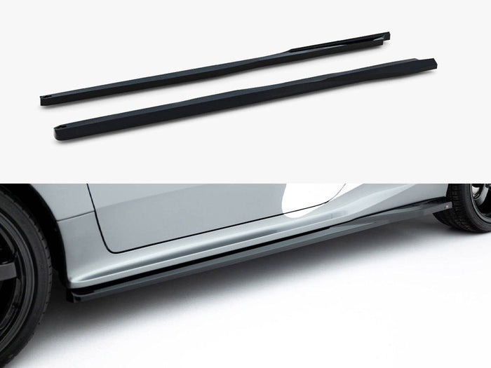 Maxton Design - Side Skirts Diffusers Toyota GR Yaris Mk4 Facelift