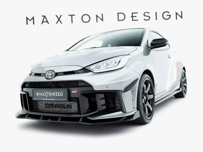 Maxton Design - Front Splitter + Flaps Toyota GR Yaris Mk4 Facelift