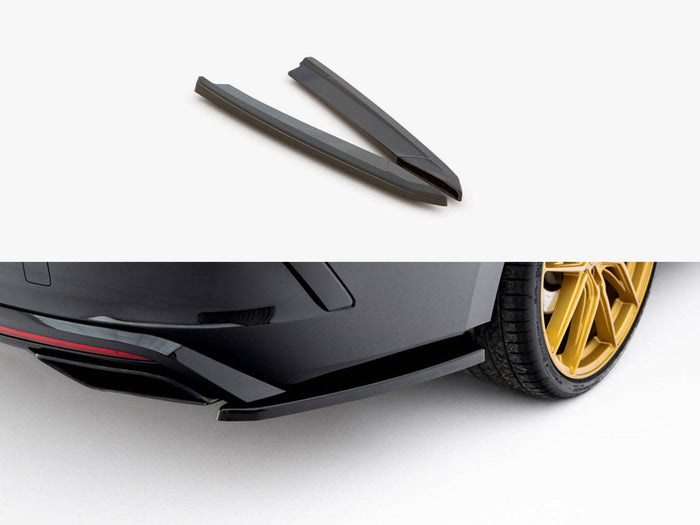 Maxton Design - Rear Side Splitters V.1 Skoda Octavia RS Liftback / Estate Mk4 Facelift