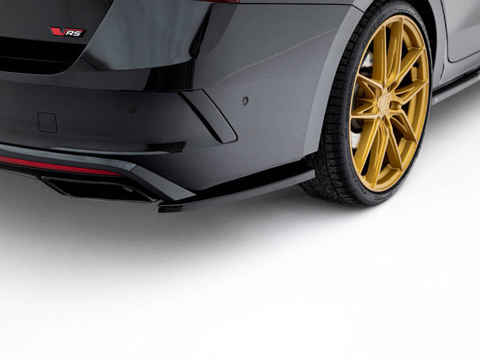 Maxton Design - Rear Side Splitters V.1 Skoda Octavia RS Liftback / Estate Mk4 Facelift
