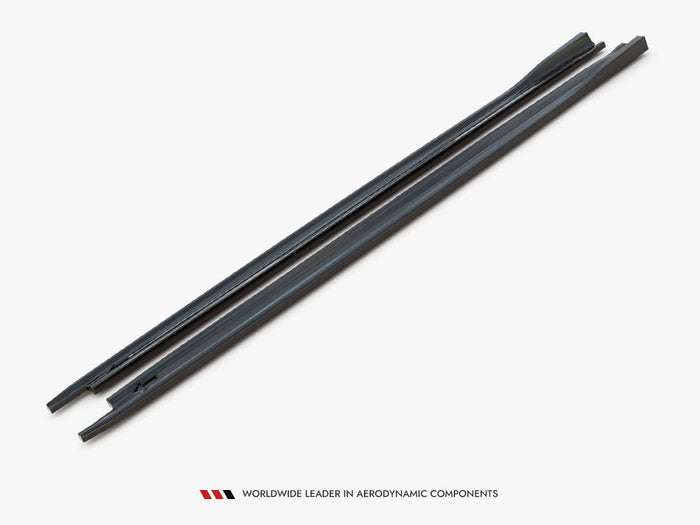 Maxton Design - Side Skirts Diffusers V.2 Skoda Octavia RS Liftback / Estate Mk4 Facelift