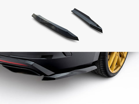 Rear Side Splitters V.5 Skoda Octavia RS Liftback / Estate Mk4 / Mk4 Facelift - Maxton Design
